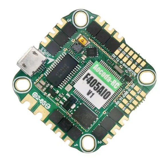 Aocoda-RC F405AIOV1 Flight Control Current Meter 40A 2-6S Traversing Drone